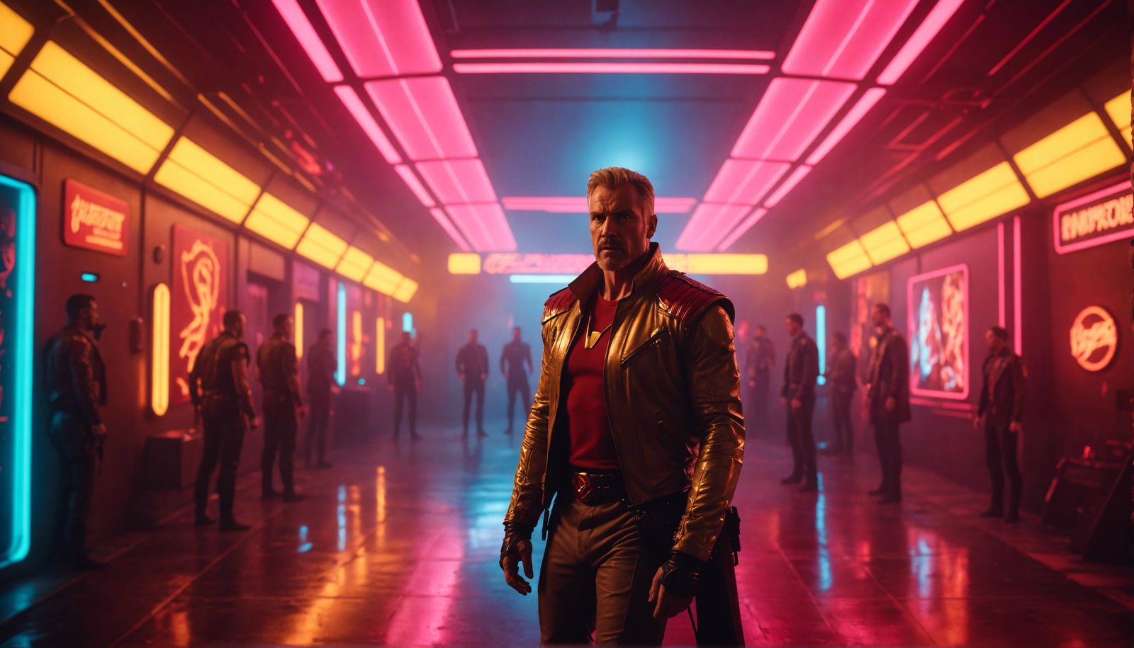 <lora:illusional:1.0> <lora:Hermoso:1.0> "Flash Gordon", Cin...