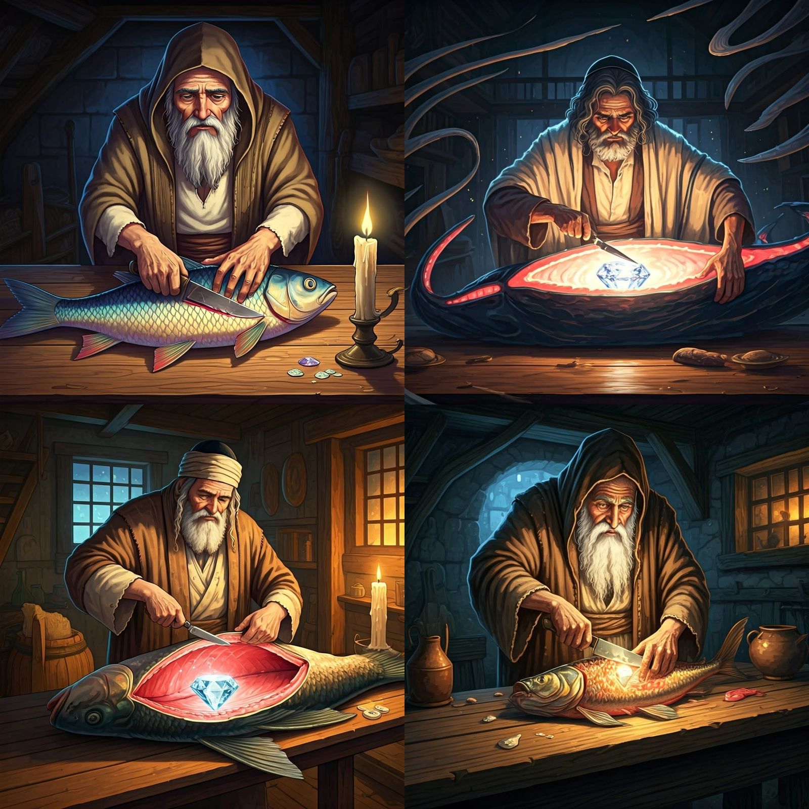 Poor Jewish Man Discovers Giant Pearl Inside a Fish