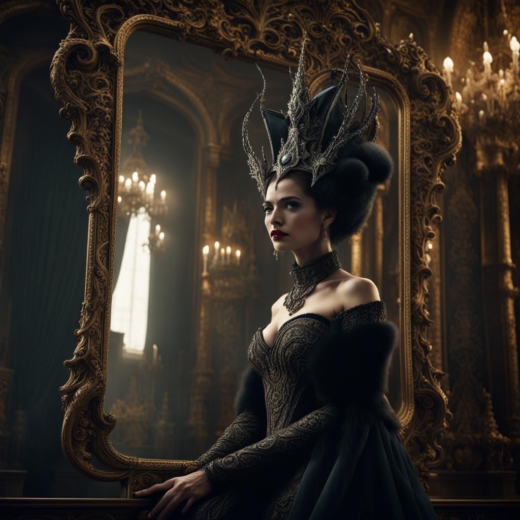 Mirror mirror on the wall, who is the fairest one of all? Snow White is the fairest  by @ric314