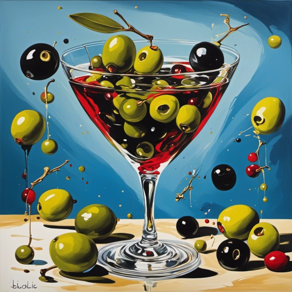 <lora:Olive Oil:1.0> Poisoned drink 