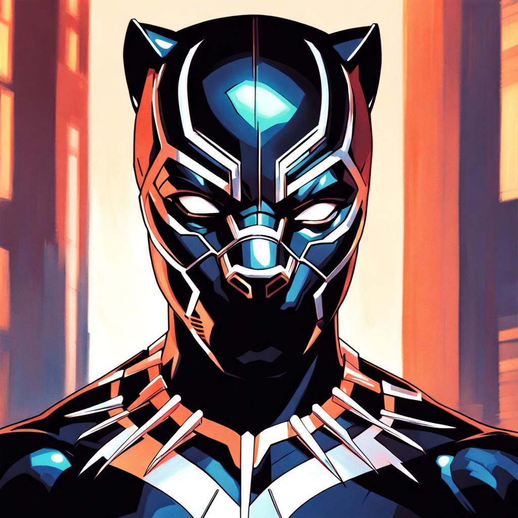 Black Panther:: by Ilya Kuvshinov