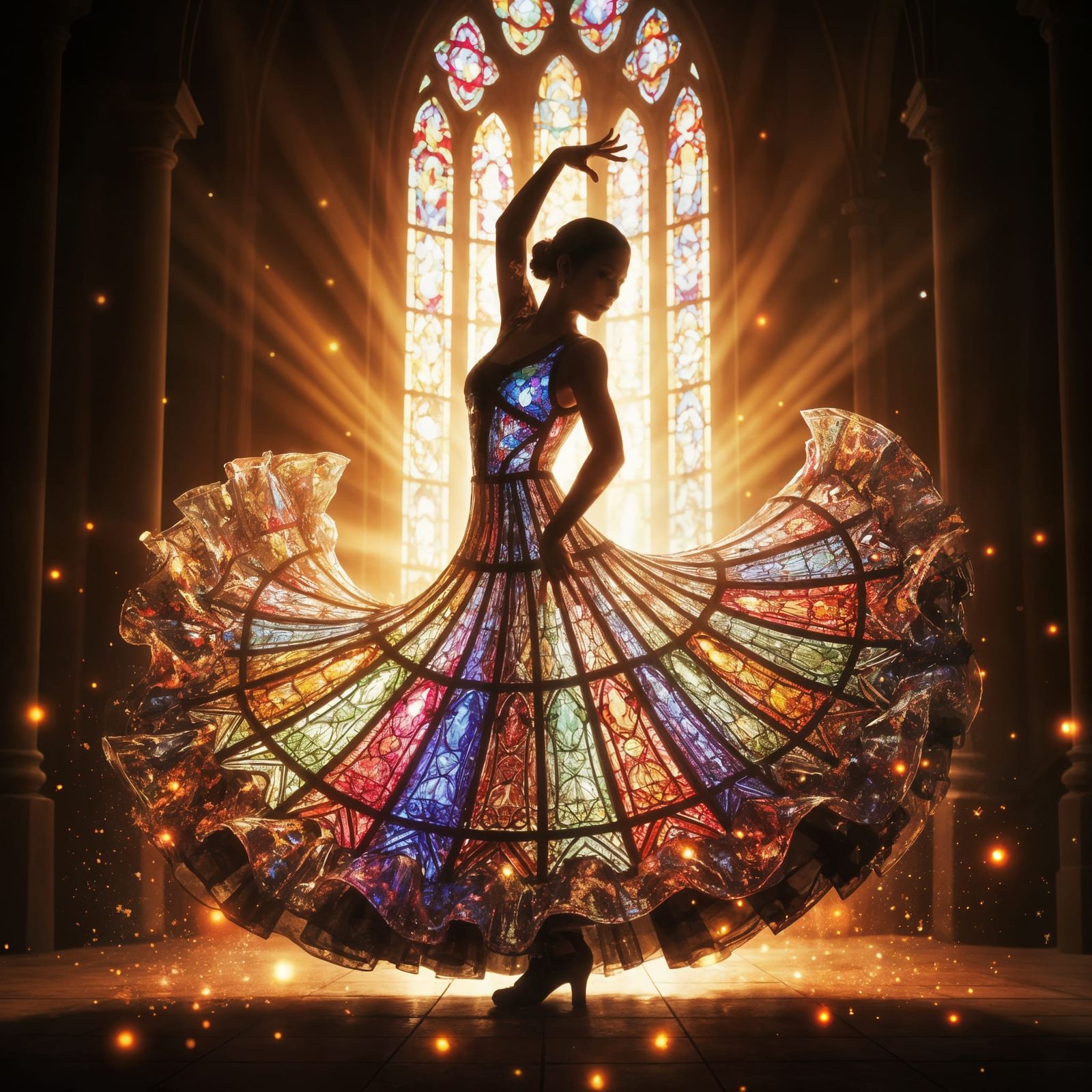 The Glass Dress of Granada  by @Zanne