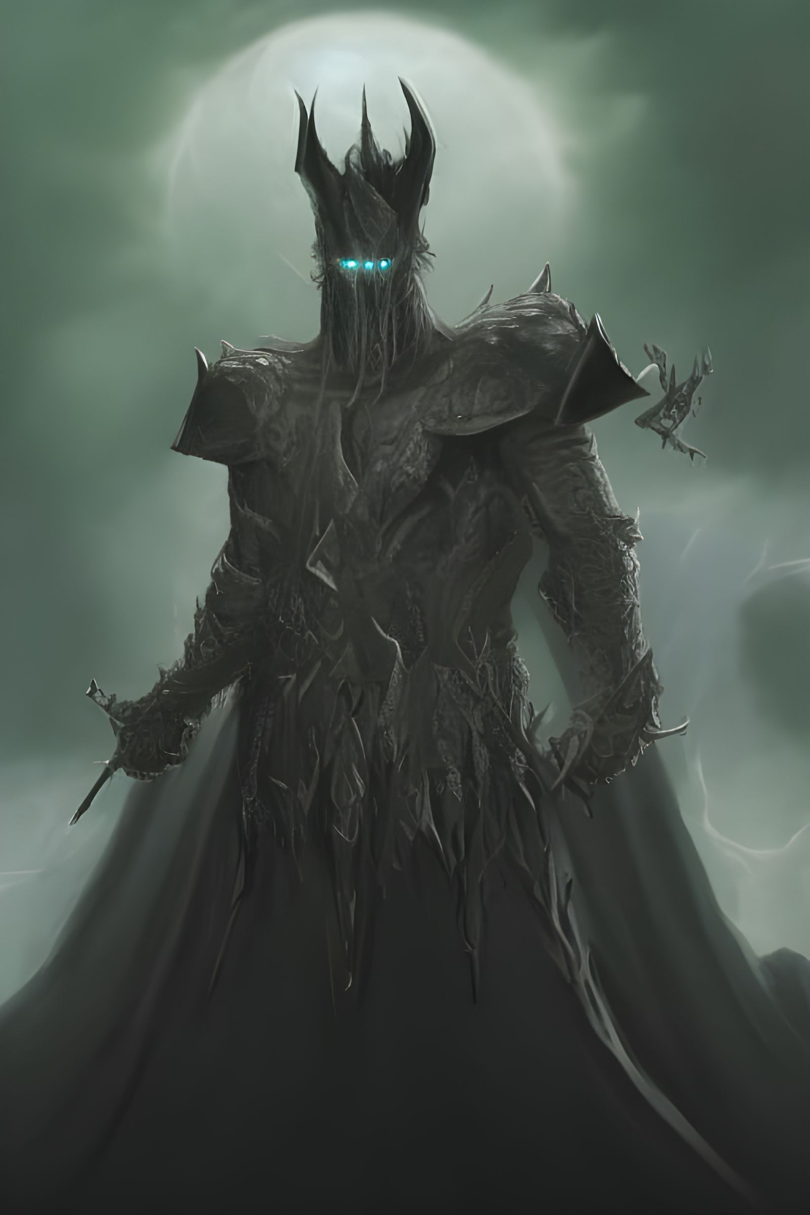 Morgoth, during the second age - AI Generated Artwork - NightCafe Creator