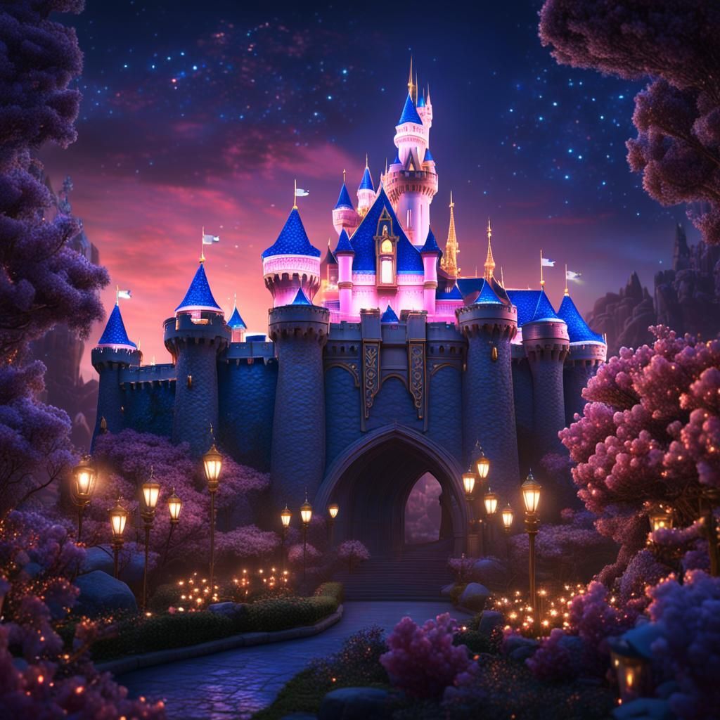 Sleeping Beauty Castle reimagined