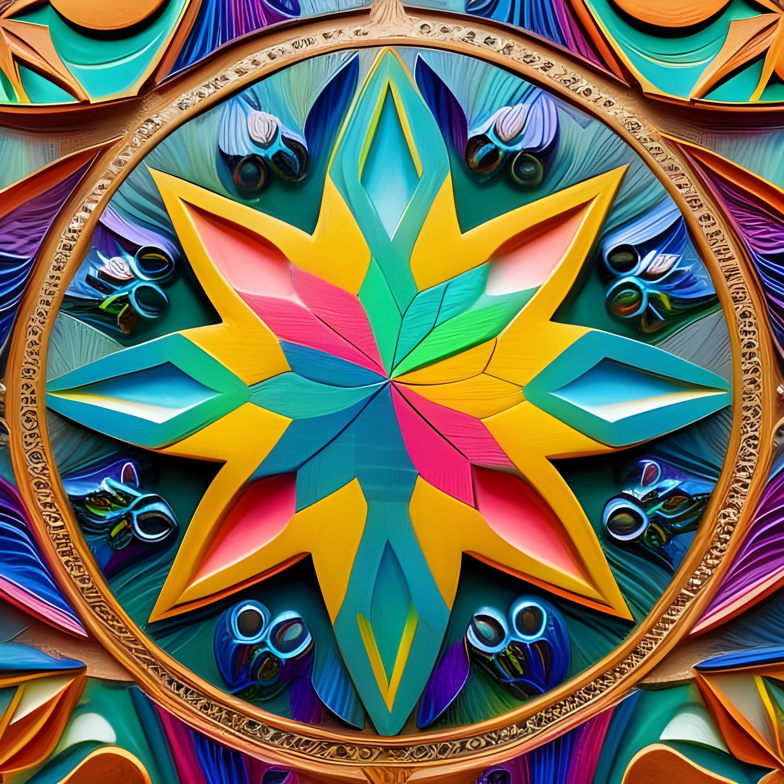 Infinite Star  by @GammaStrobe