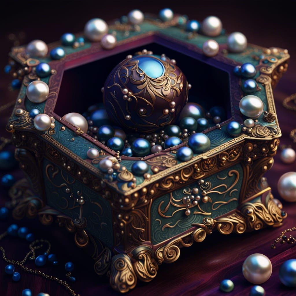 Spheres in an Ornate Box