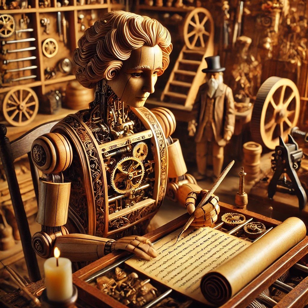 An early prototype of AI (Automaton’s Intellect).