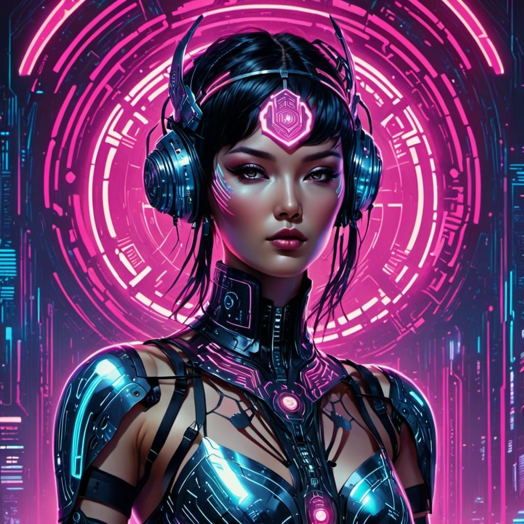  <lora:Obsidian Butterfly:1.0>a gorgeous lady :: pink orah :: tropicalpunk