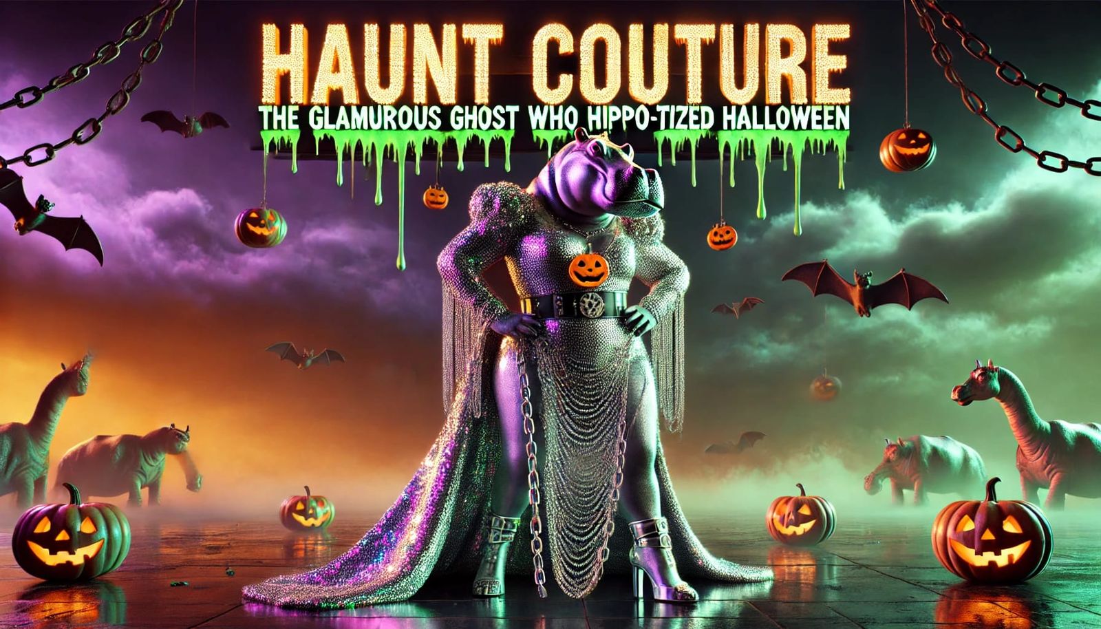 Glamzilla of the Gloom: The Hippo Who Out-Haunted Fashion We...