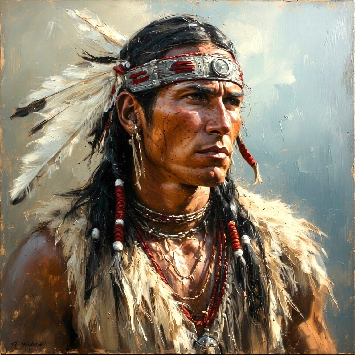 Oglala Sioux  by @Chance