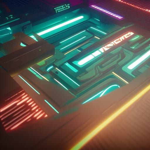 futuristic city--tile