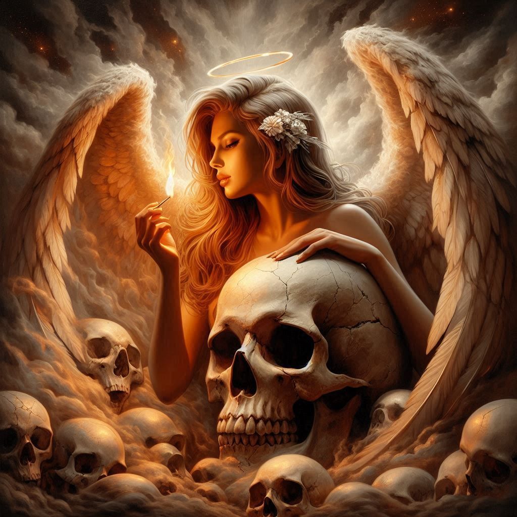 angel and scull
