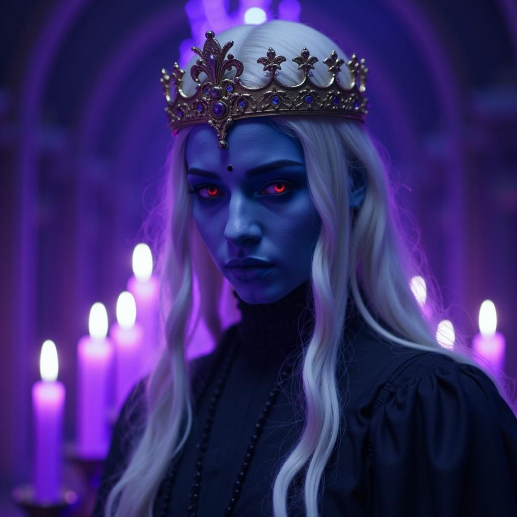 Sinister creation of dragon ball super anime tall female ang...