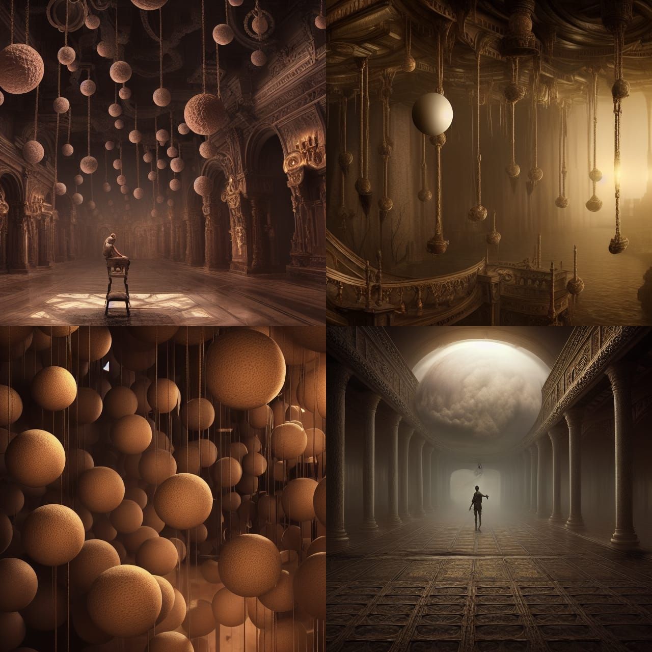 balls on the wall