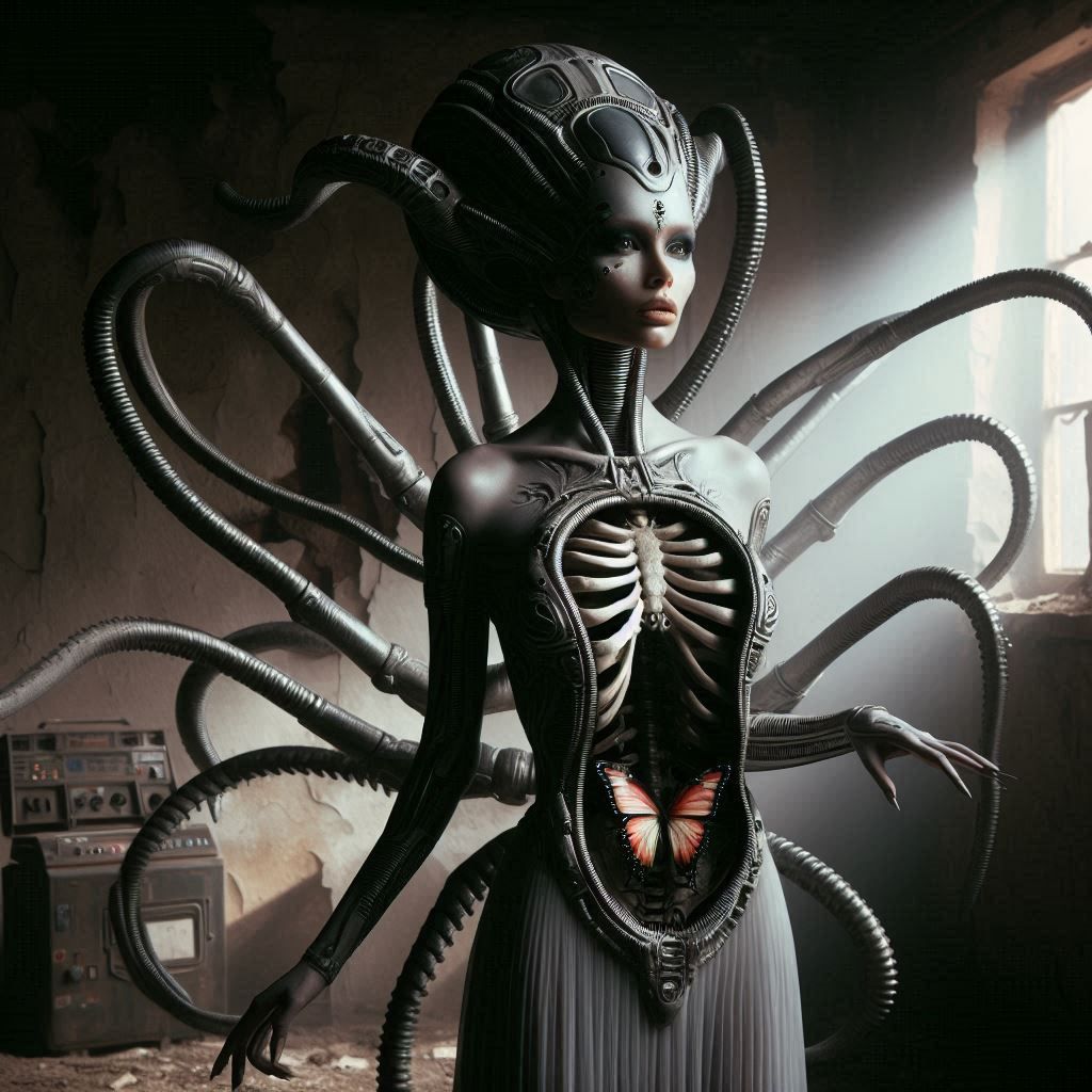 butterfly in the stomach