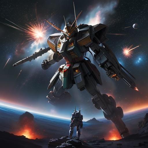 Gundam awaits his pilot, together they are One.