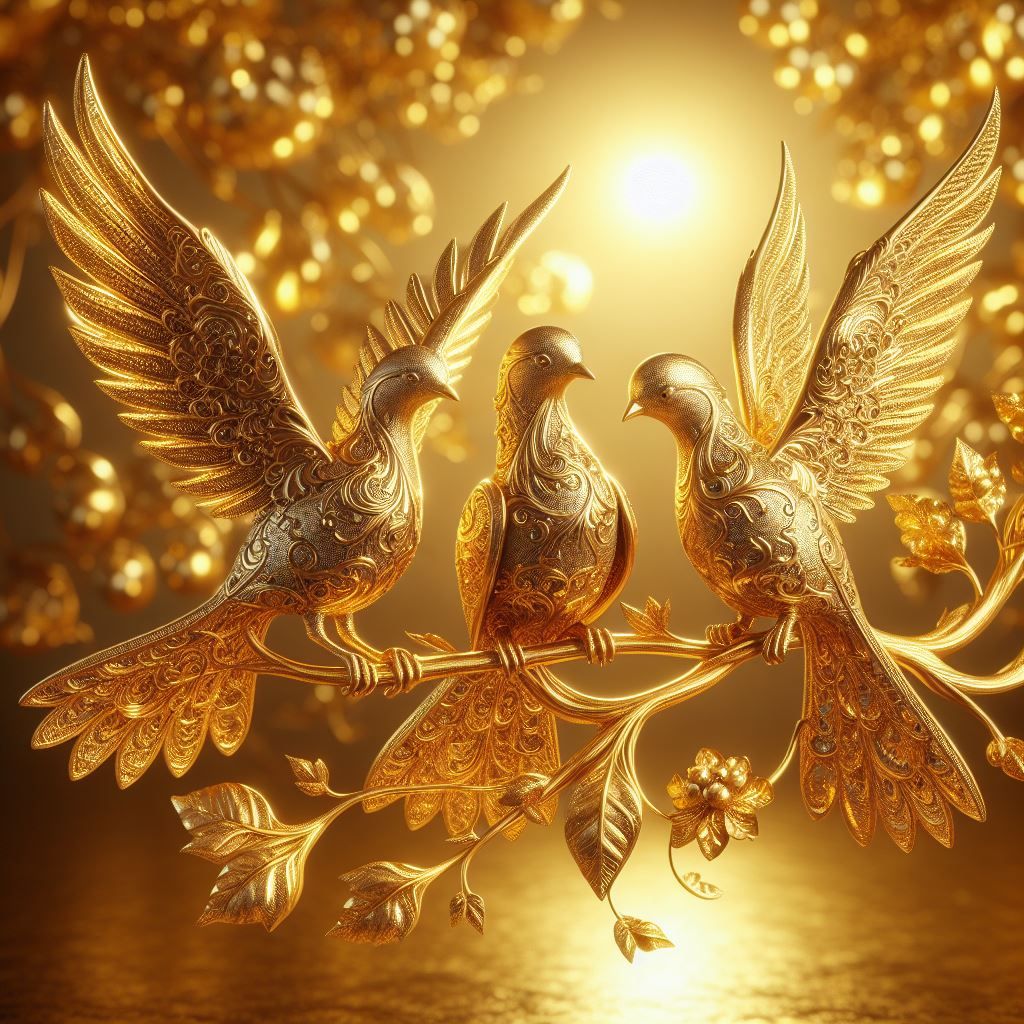 Golden doves