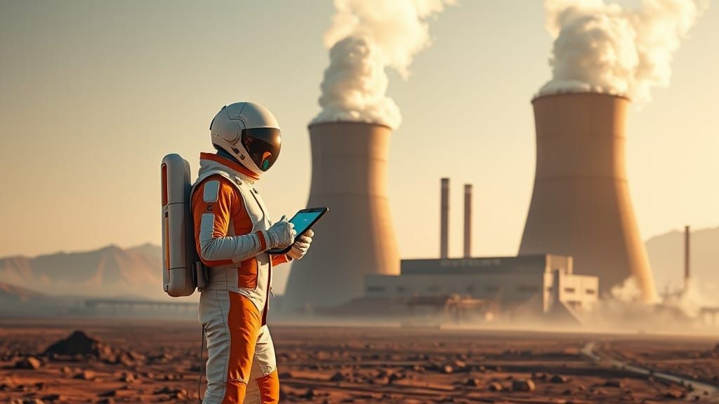 Terraforming complex on Mars