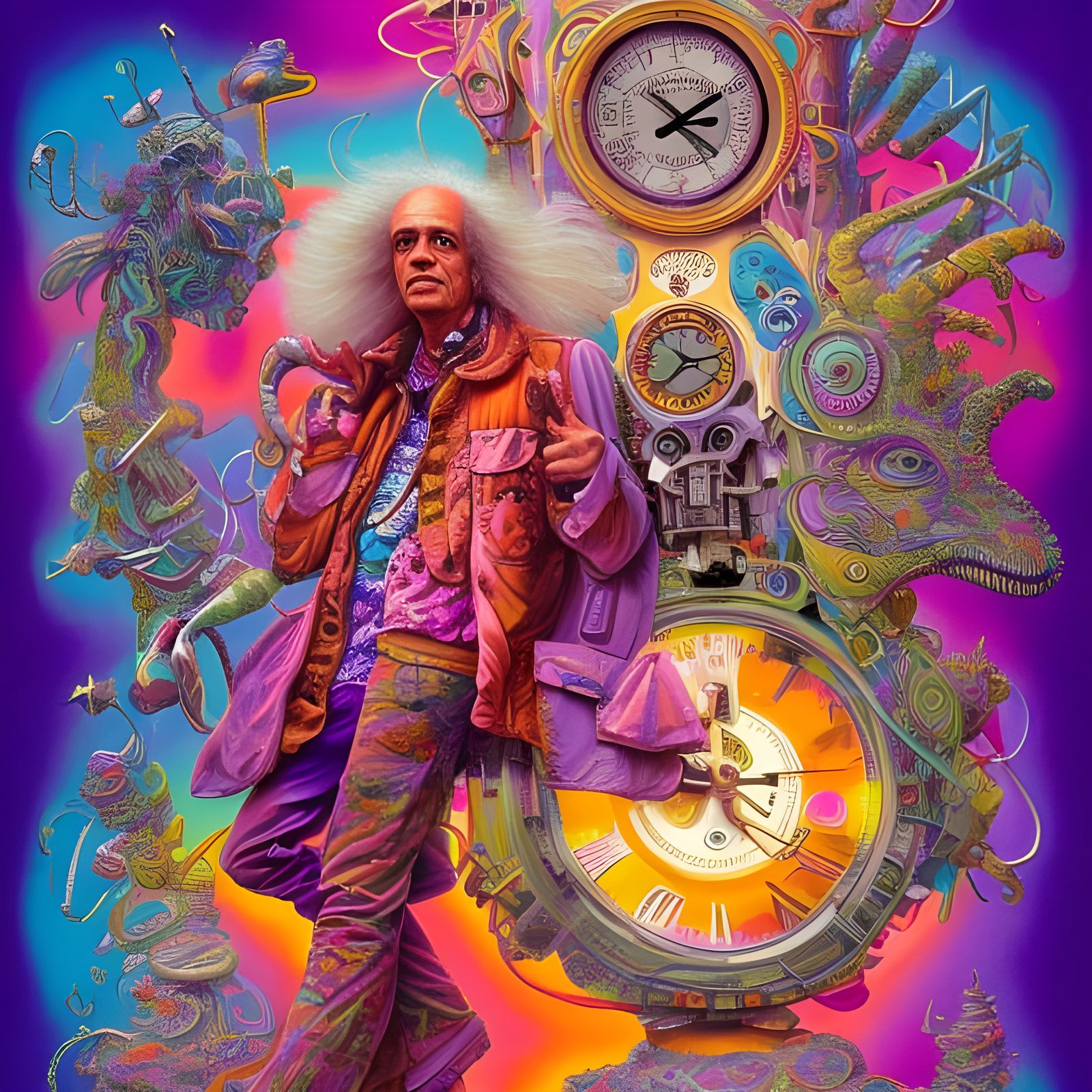 Time machine  by @emmecola