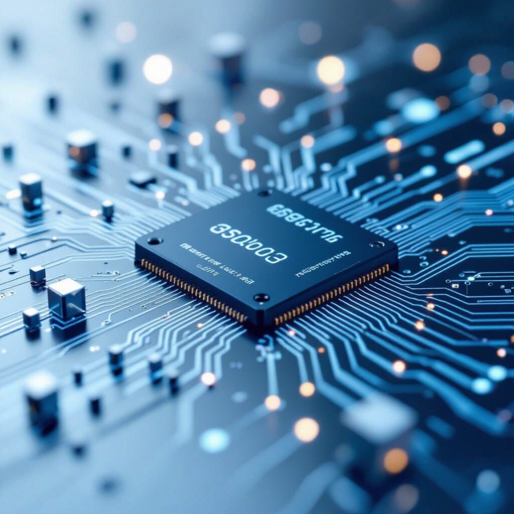 изображение для шапки сайта 1000x30 пикселей. Тема: Информатика. Стиль абстрактный технологичный фон в исключительно серо-голубых тонах с эл...