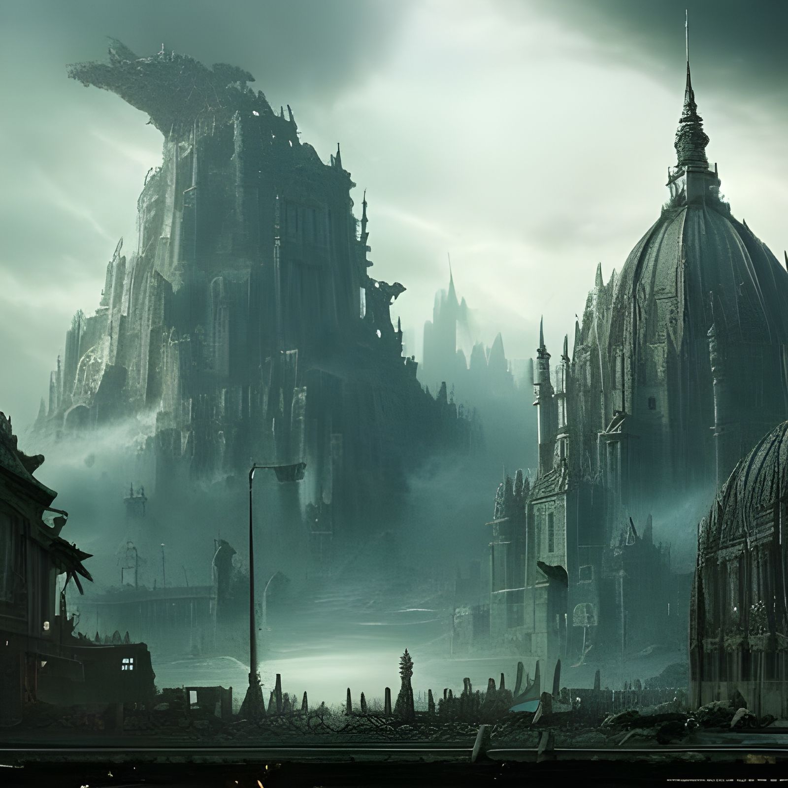 nation of ruin, Epic cinematic brilliant stunning intricate ...
