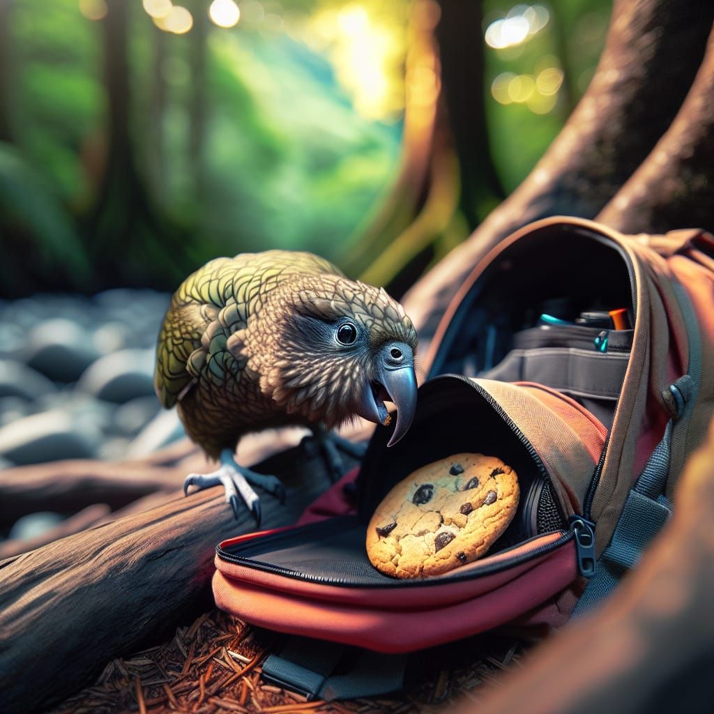 Cookie thief  by @SunnyMorning