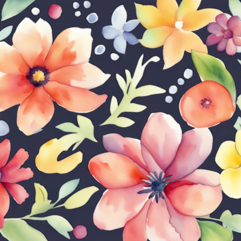 Floral Abstract Pattern