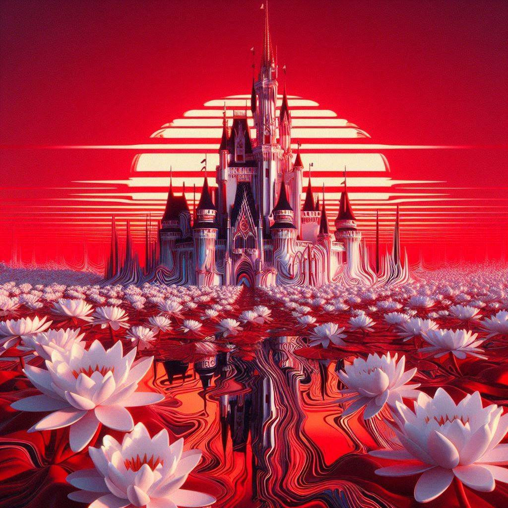 Synth Disney Glitchcore Lily Lake
