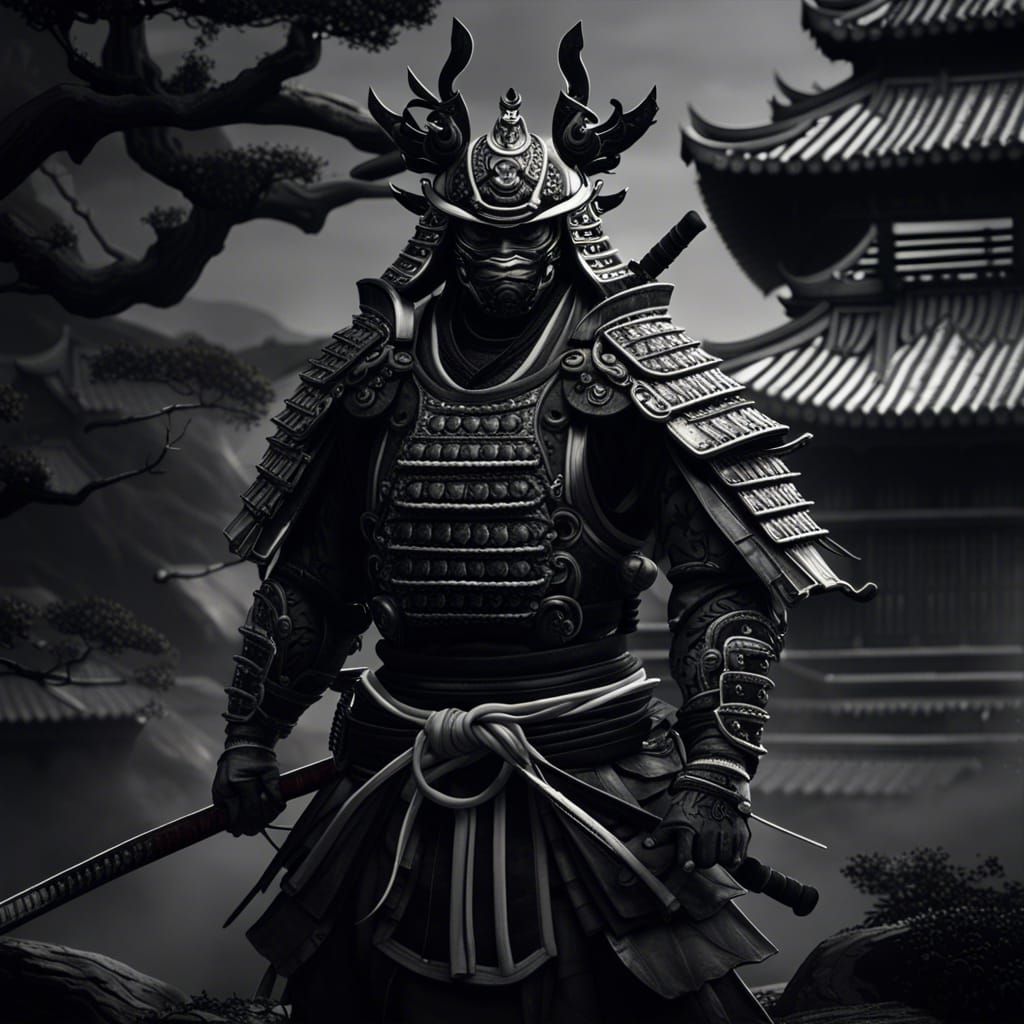 Black and White Samurai