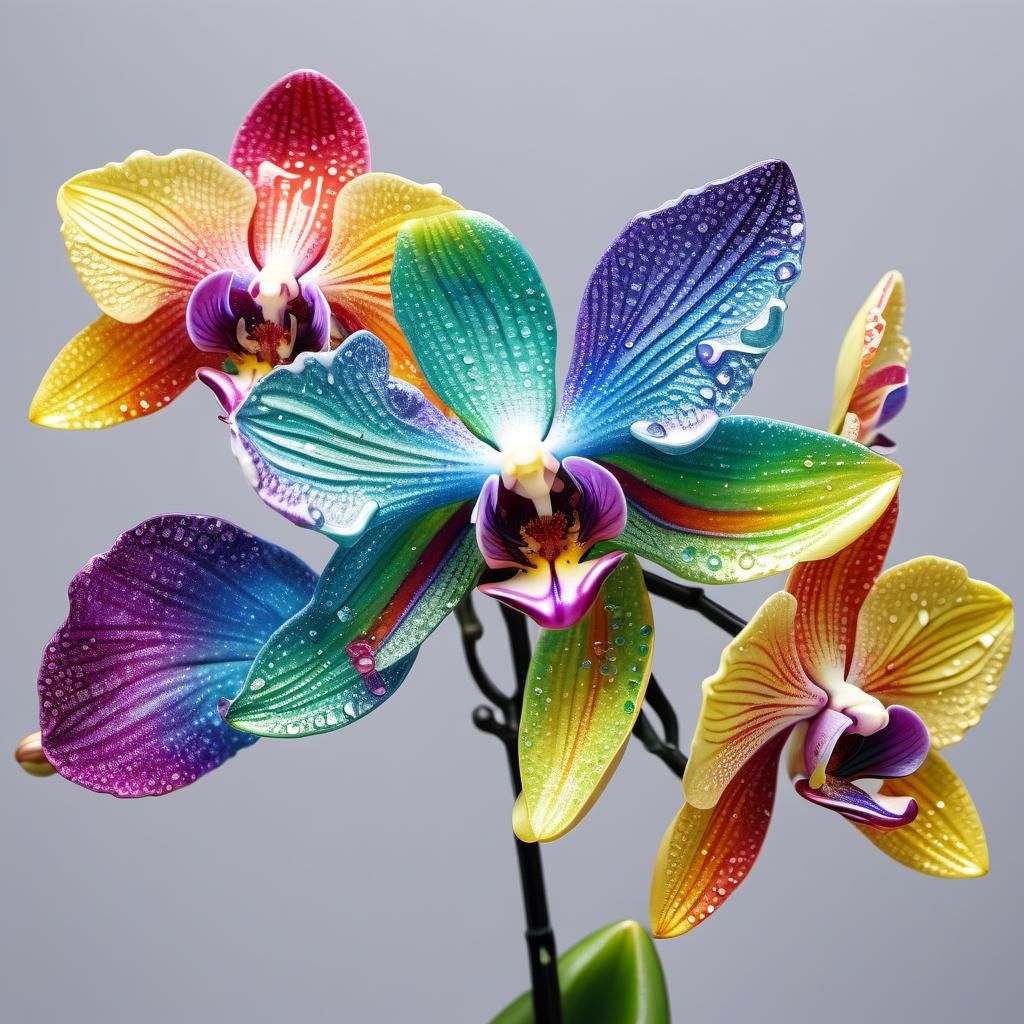 Rainbow Orchids