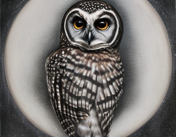 Hans Giger Owl Spotted