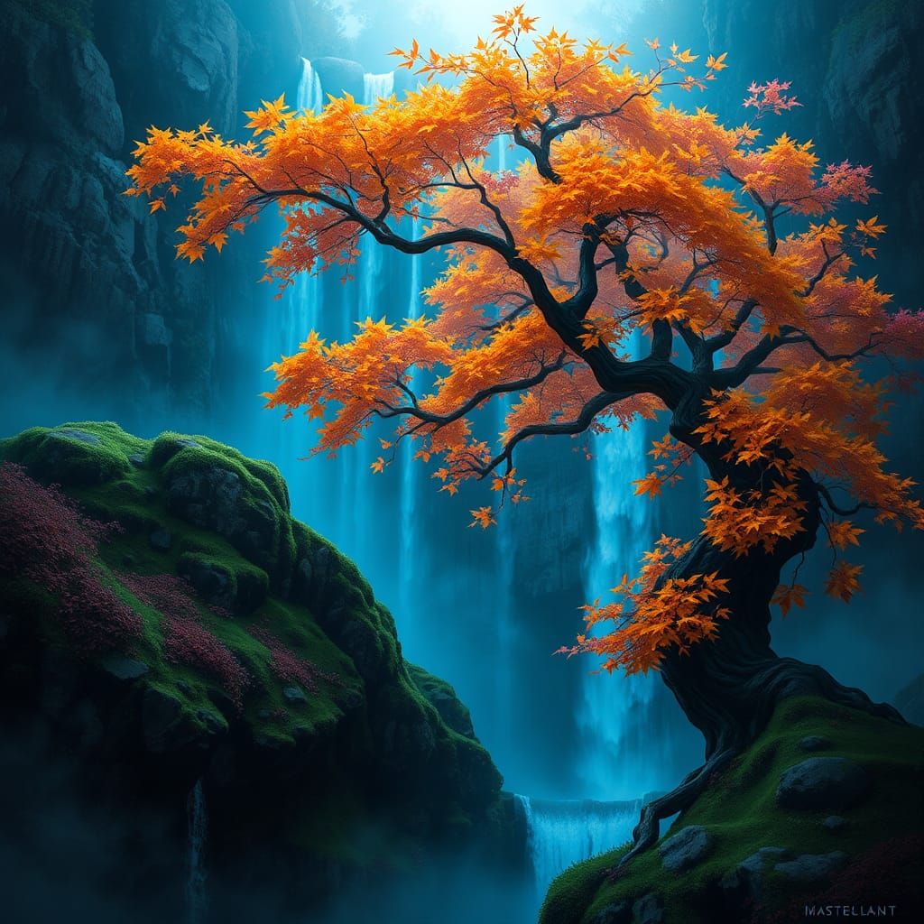 solitary tree  by @Ithil