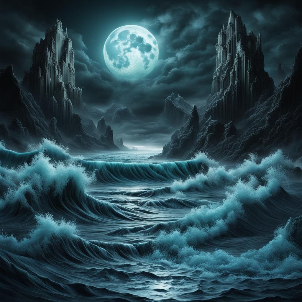 dark fantasy landscape