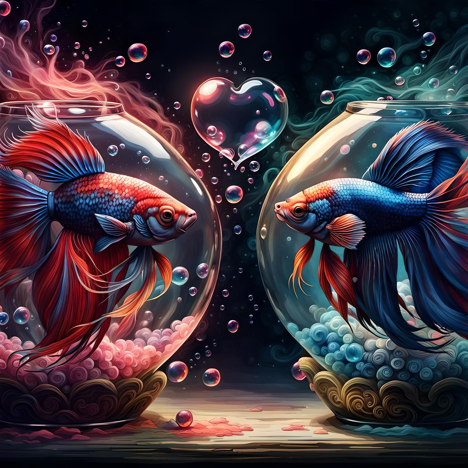 Yearning Hearts   by @Aetheria 