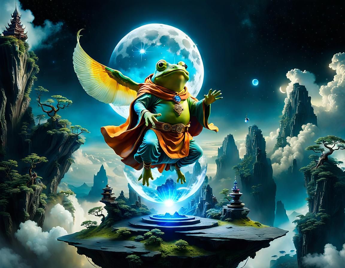 Toadmonk AI Generated Artwork NightCafe Creator