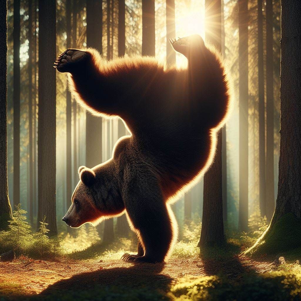 Bear Handstand