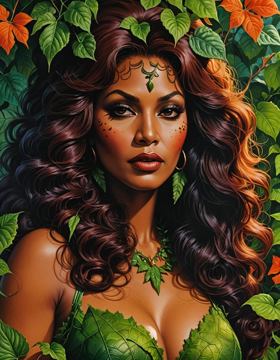 Pam Grier as Poison Ivy