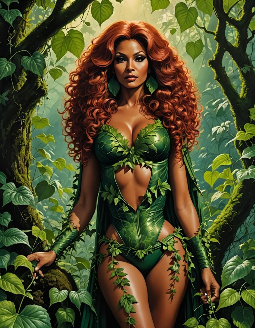 Pam Grier as Poison Ivy