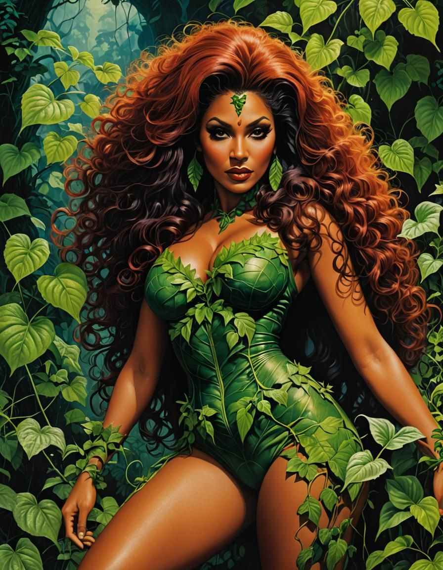 Pam Grier as Poison Ivy