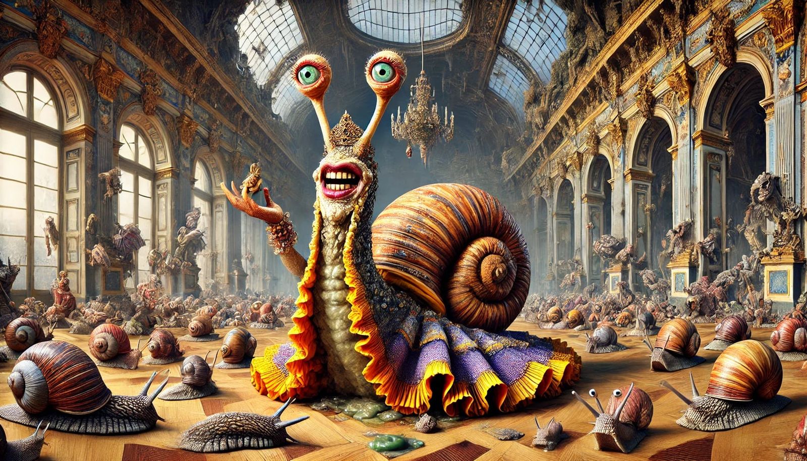 The curious Grand Dame Helix du Pomatia #2