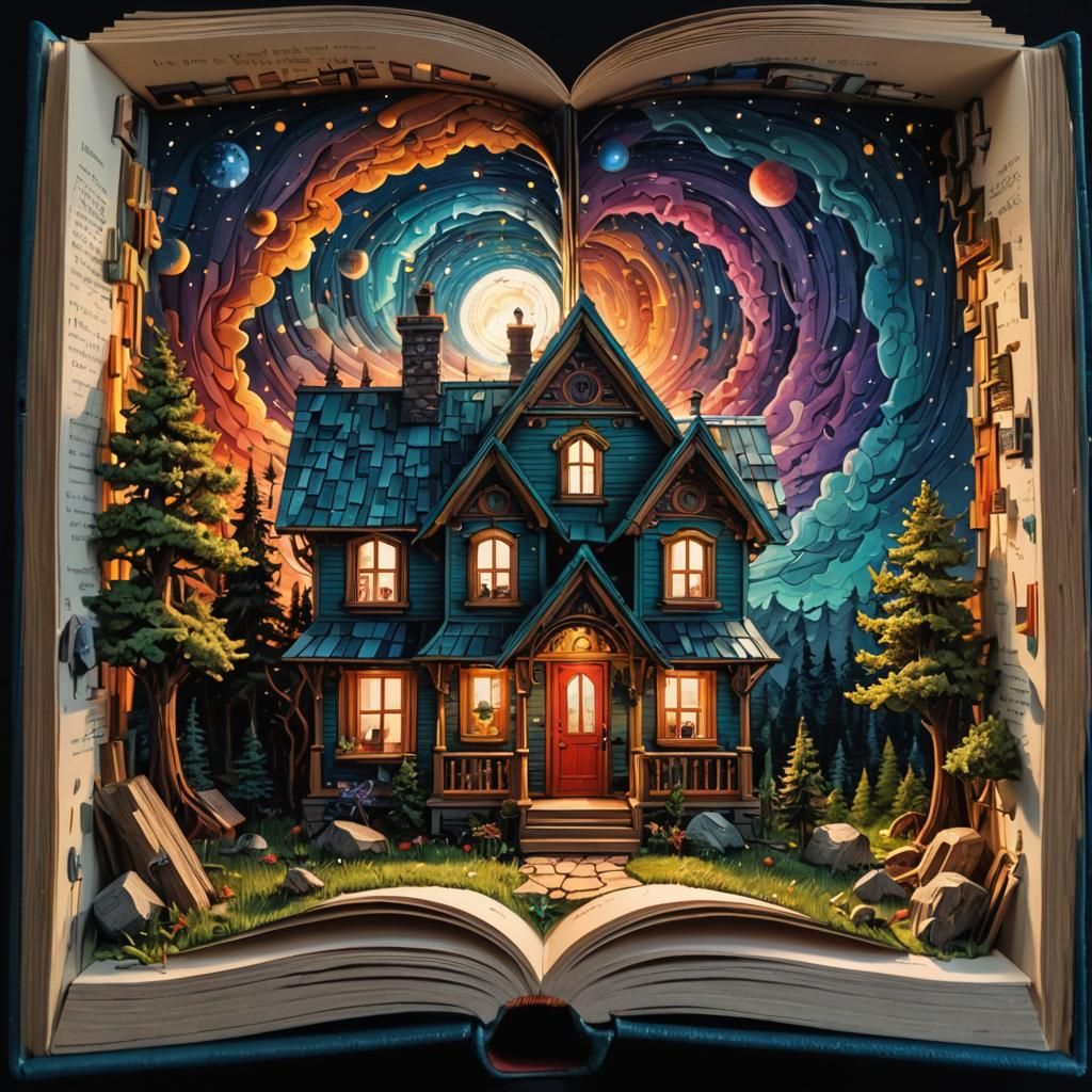 pop-up book