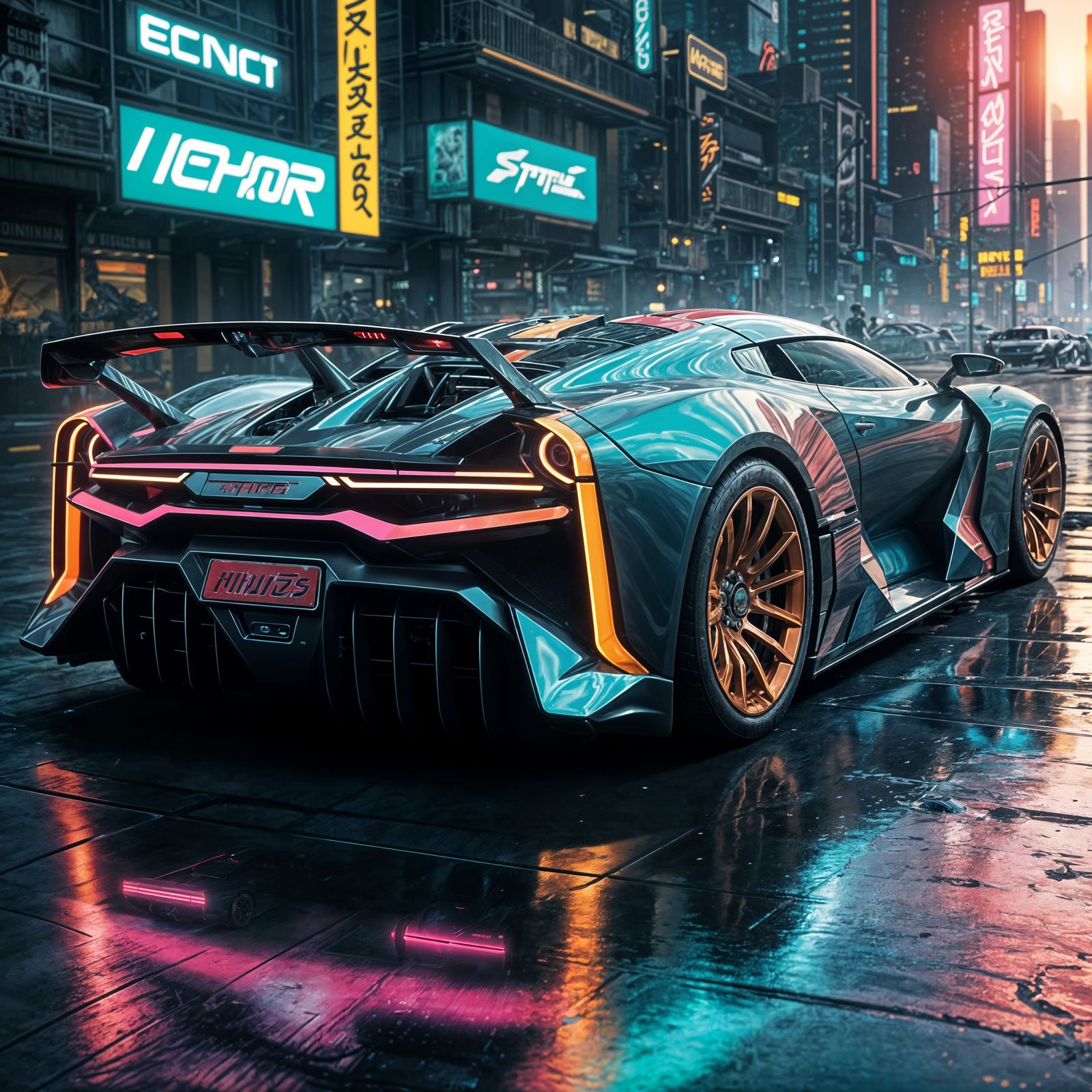 The Blayde Concept 2099   by @AI Ky