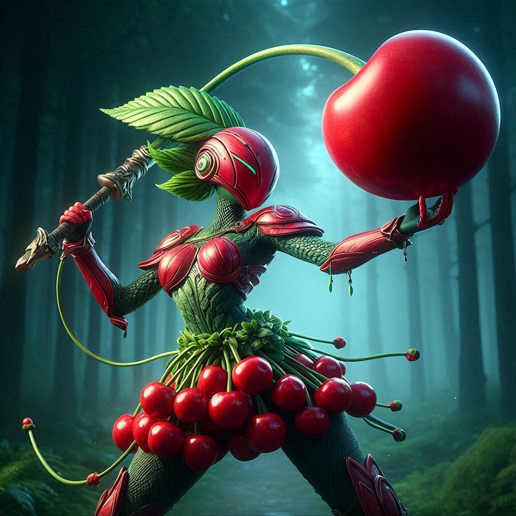 Cherry fruit warrior