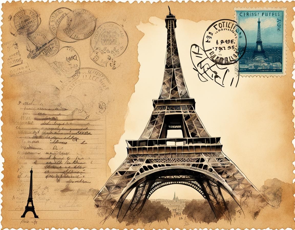 Notes From France - AI Generated Artwork - NightCafe Creator