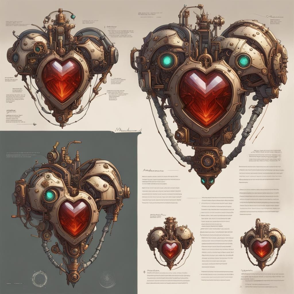 Ancient technology of a robotic heart..
