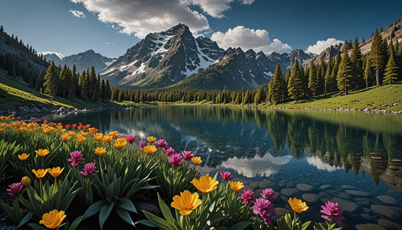 Spring Landscapes 2  by @Binit