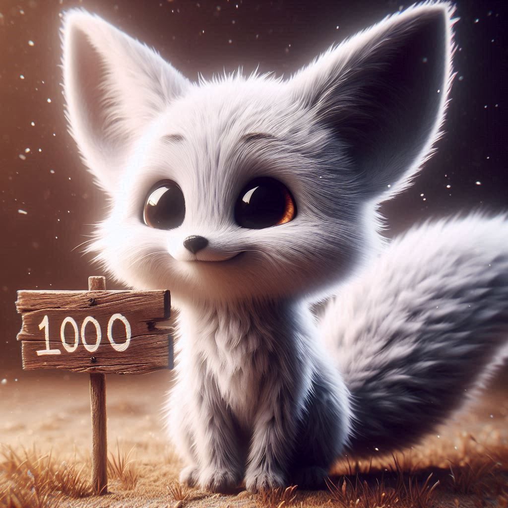 Thank you for 1000 followers!!!