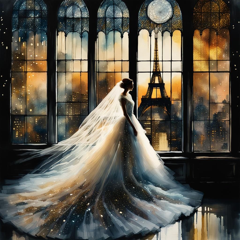 Ready to walk down the aisle...