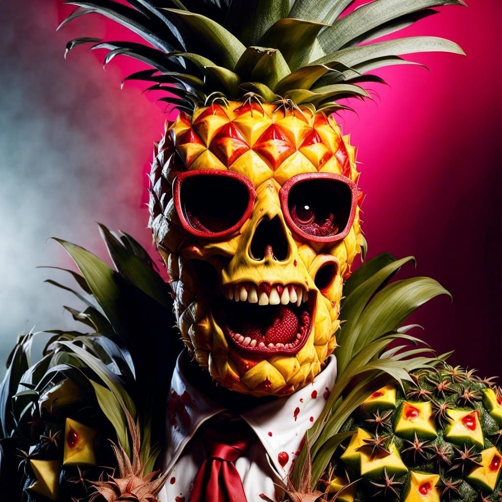 Welcome to the Zombie-Fruit late night show!  by @That cinema teacher