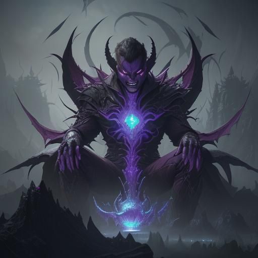 The Skilled Daemon - AI Generated Artwork - NightCafe Creator